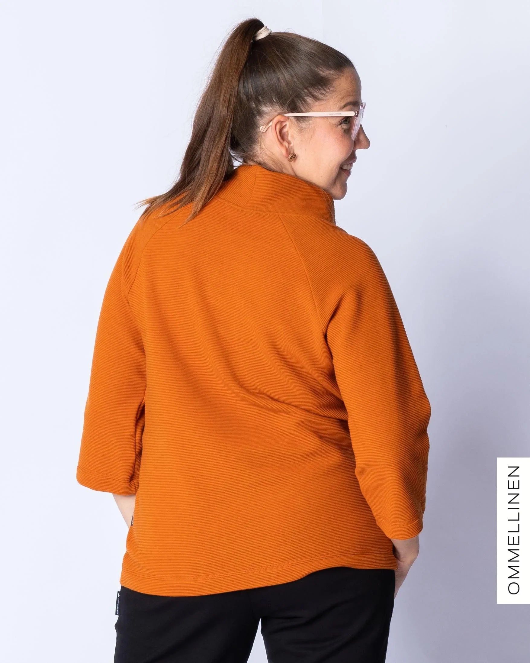 SÄRMÄ shirt, burnt orange