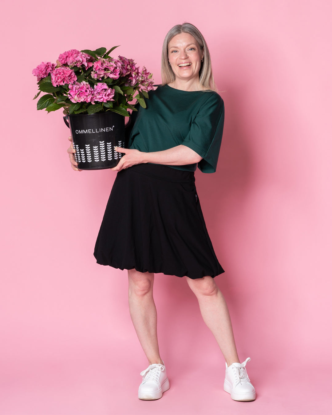 PUFFI skirt, black