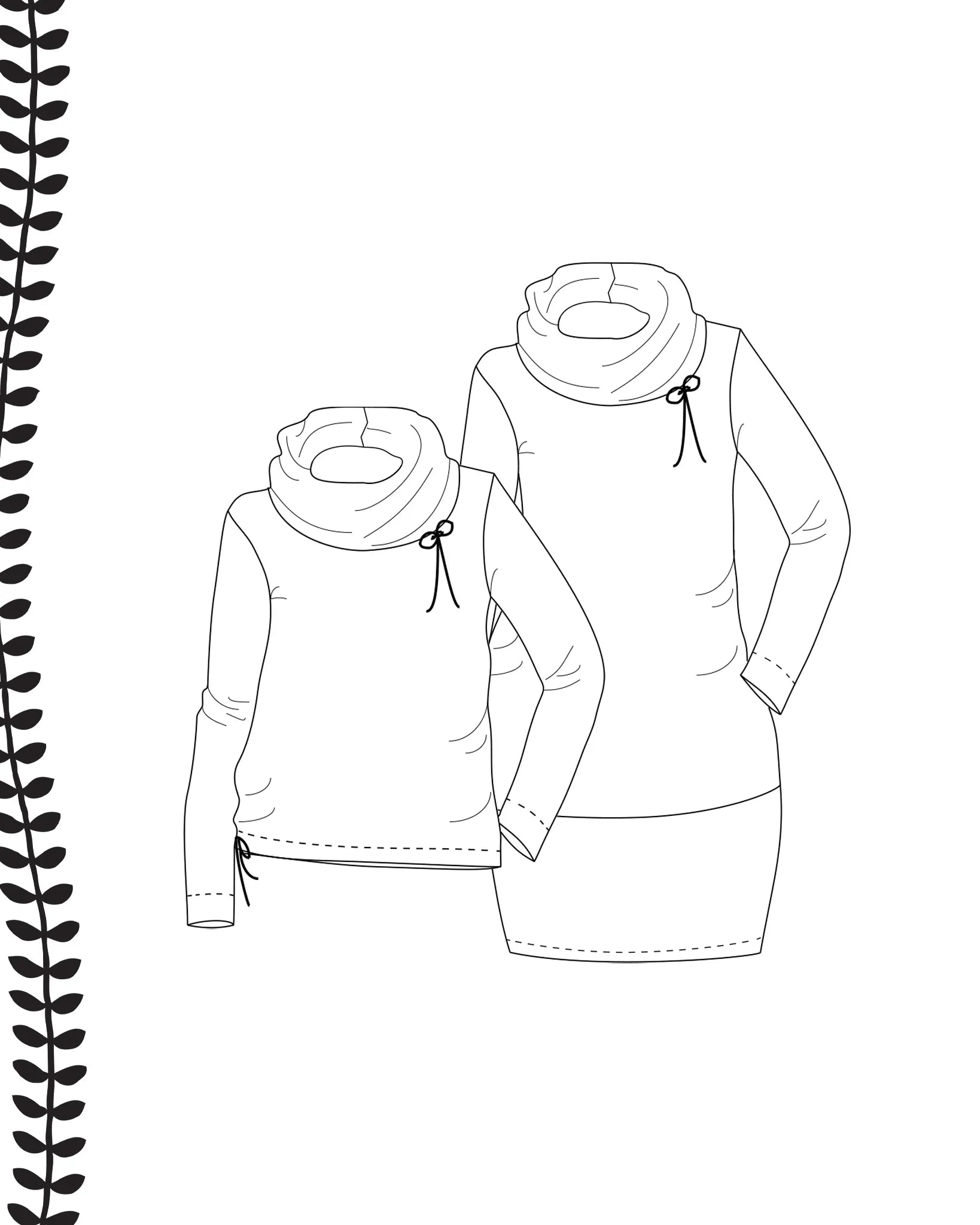 Pattern - sport shirt / sport dress