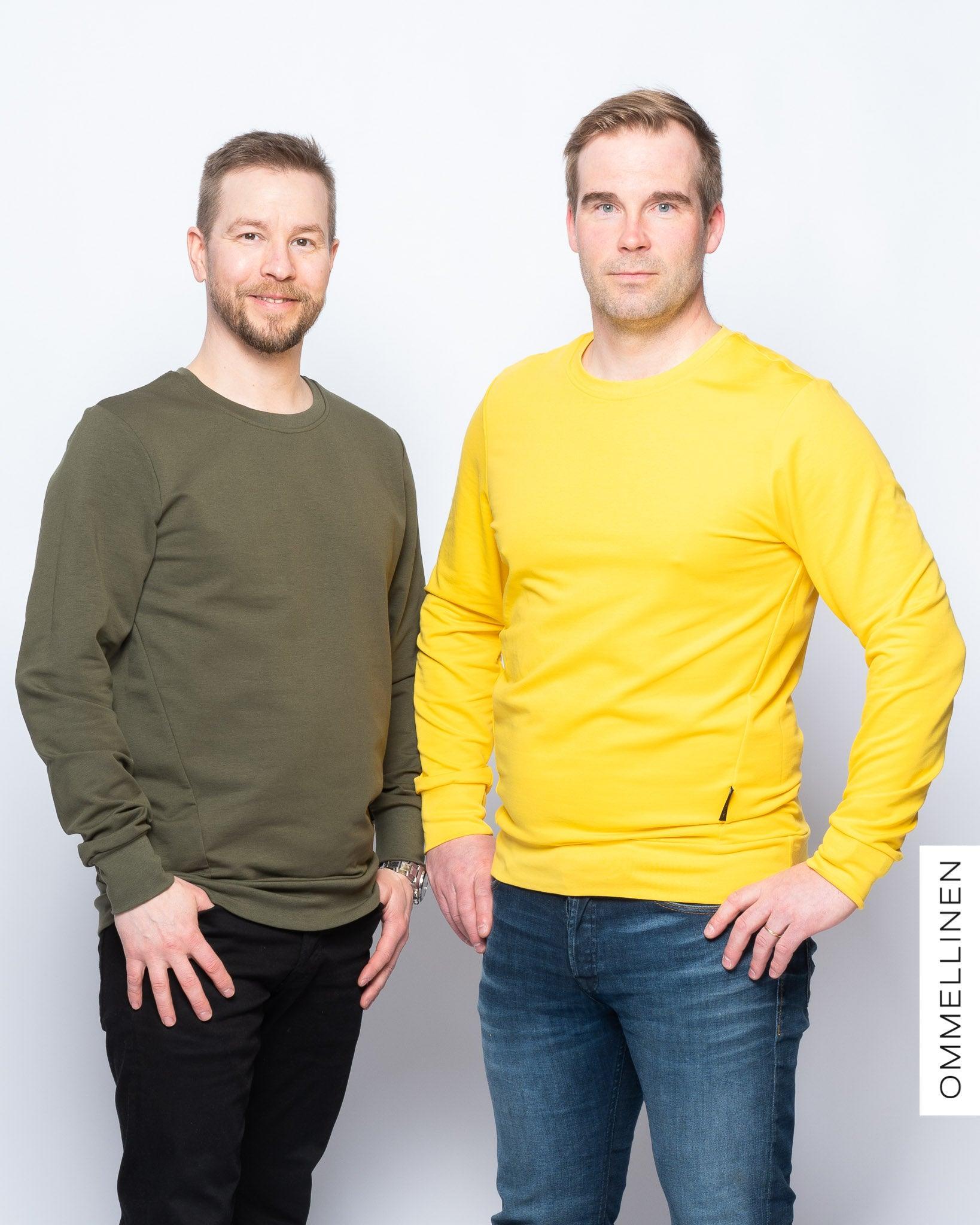 Collaripaita, Keltainen - Ommellinen