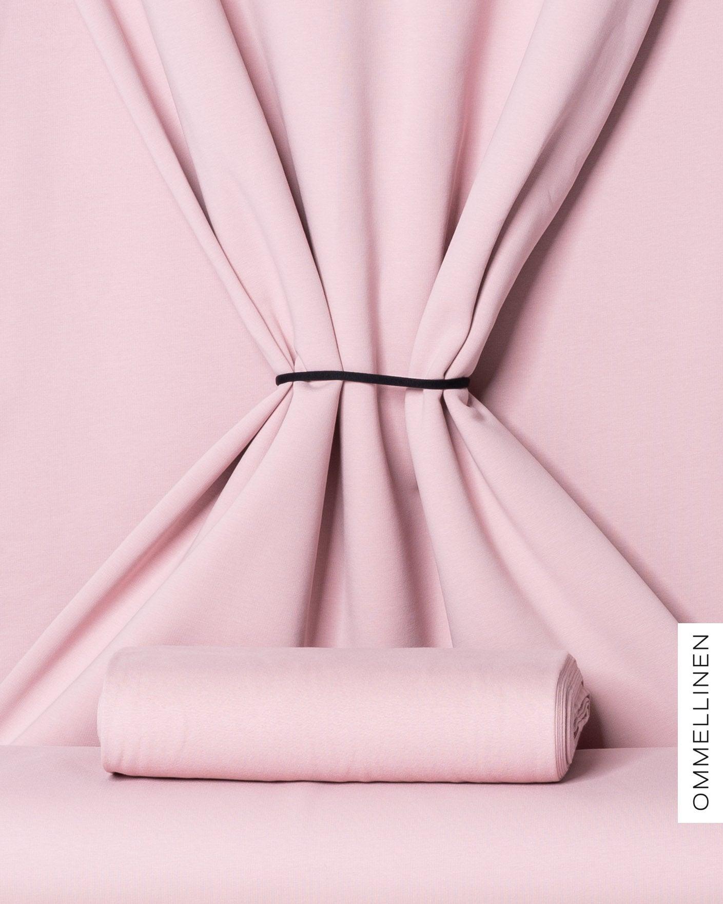 Harjattu joustocollege, old rose - Ommellinen