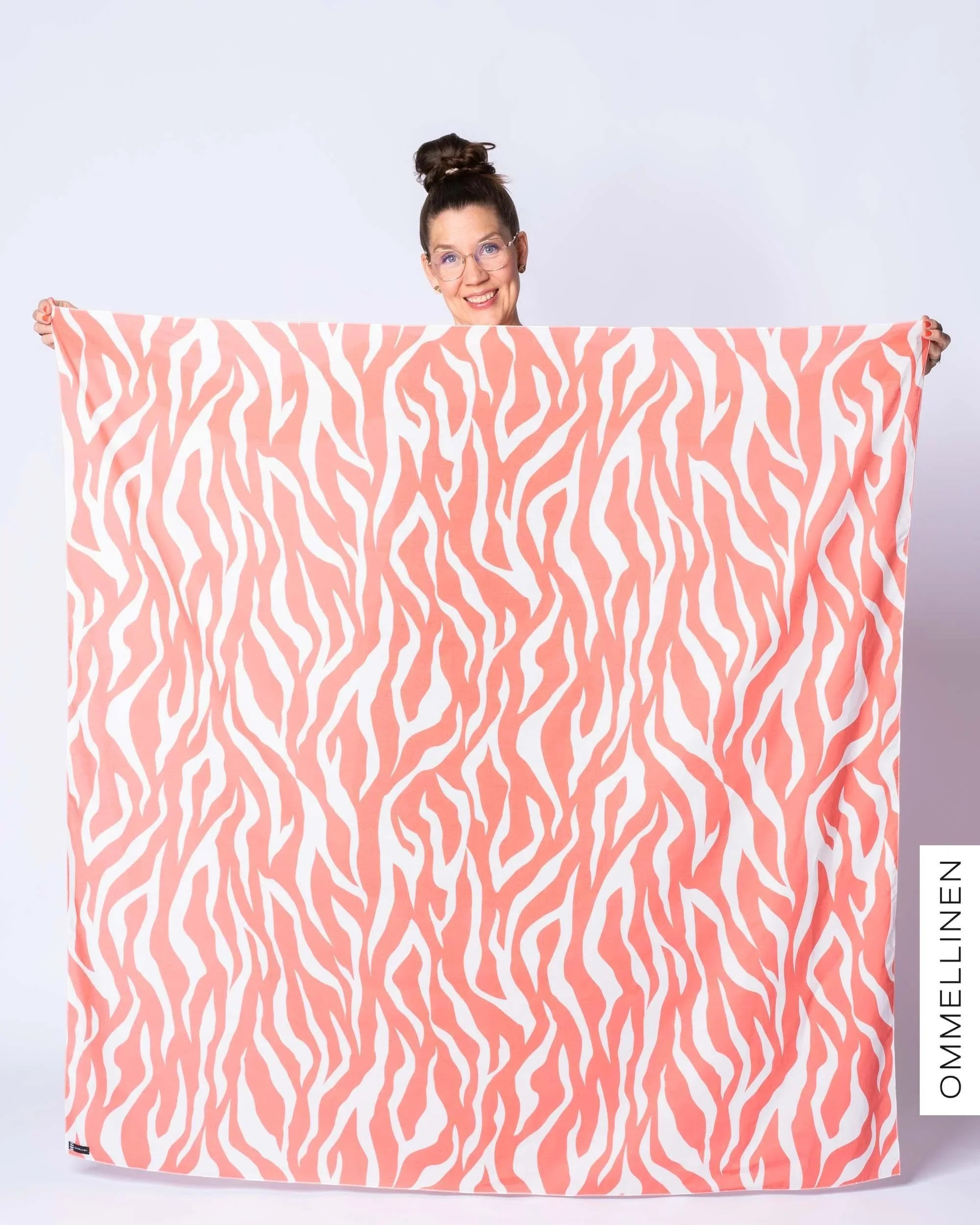 HUPS! Jättihuivi, Villi - koralli