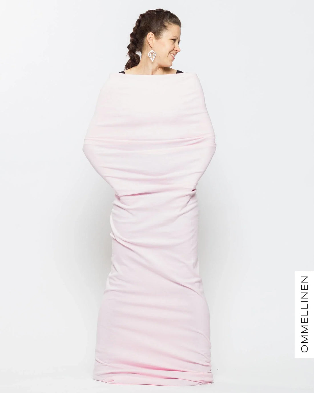 Kotimainen resori, hento vaaleanpunainen 37 - Ommellinen