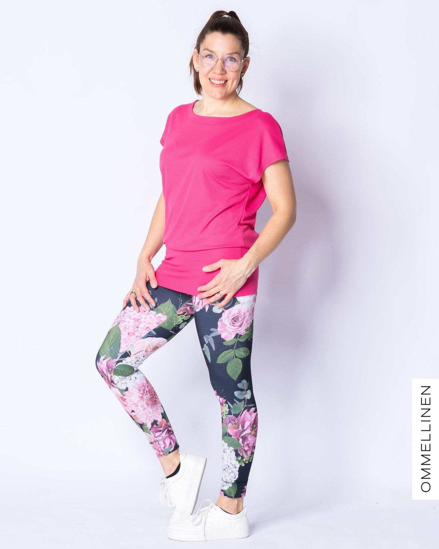 Sporttiteeppari, Pinkki - lievä II-laatu - Ommellinen