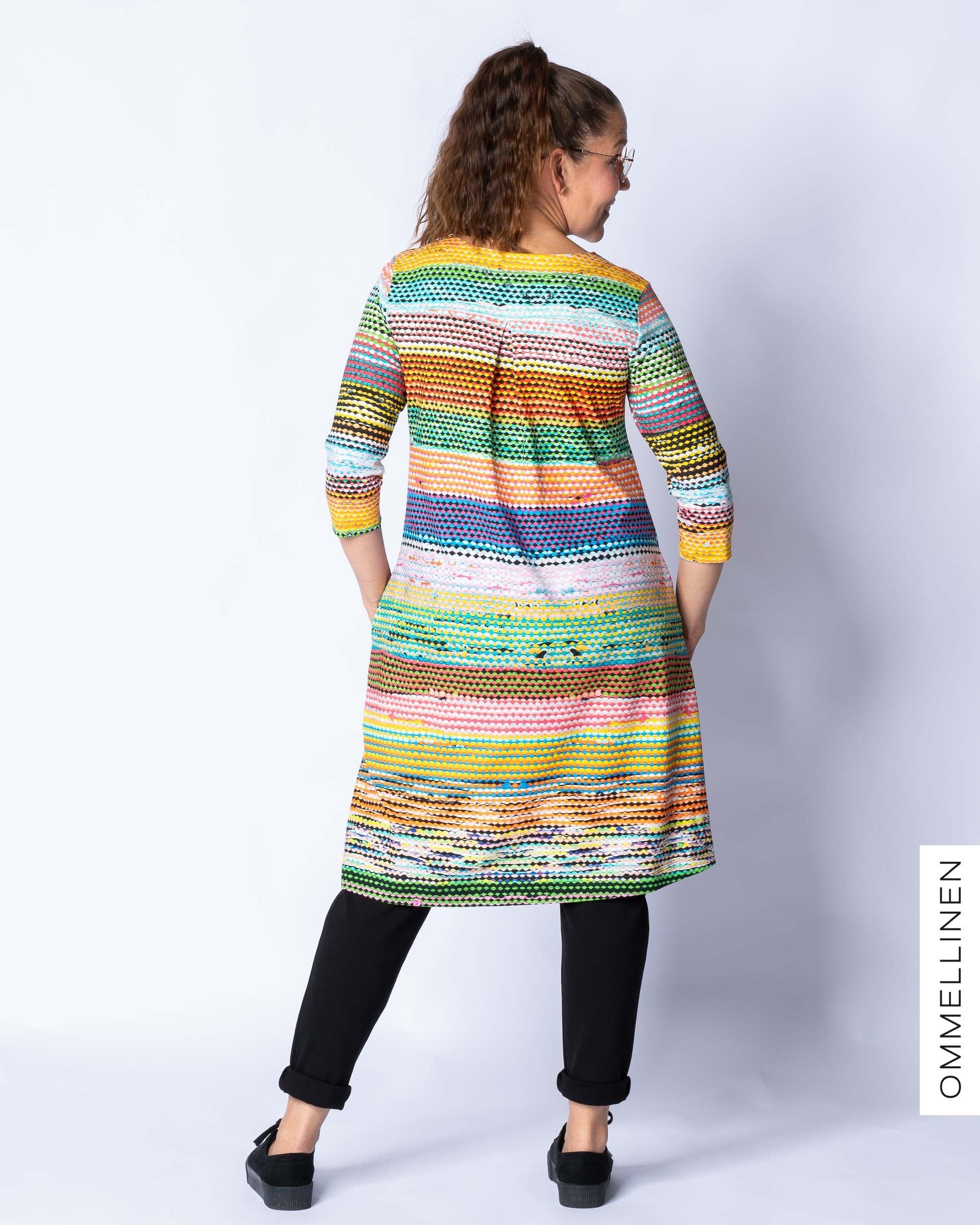 Vekkitunika, Räsy - moniväri - Ommellinen
