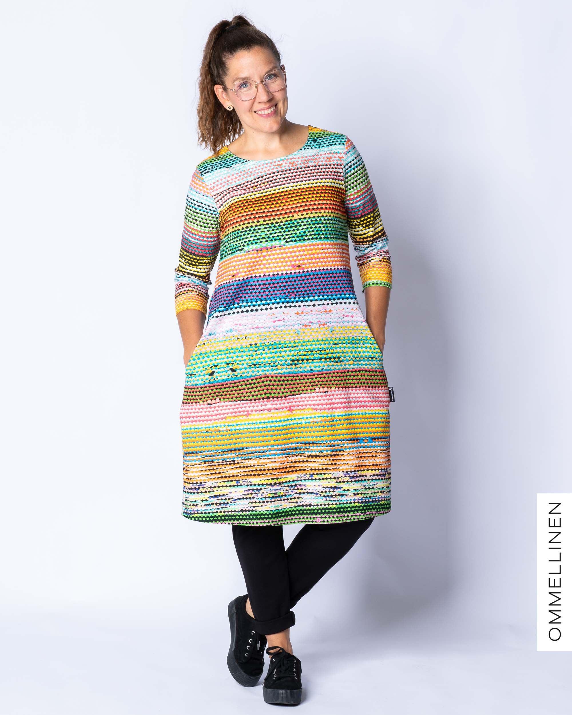 Vekkitunika, Räsy - moniväri - Ommellinen