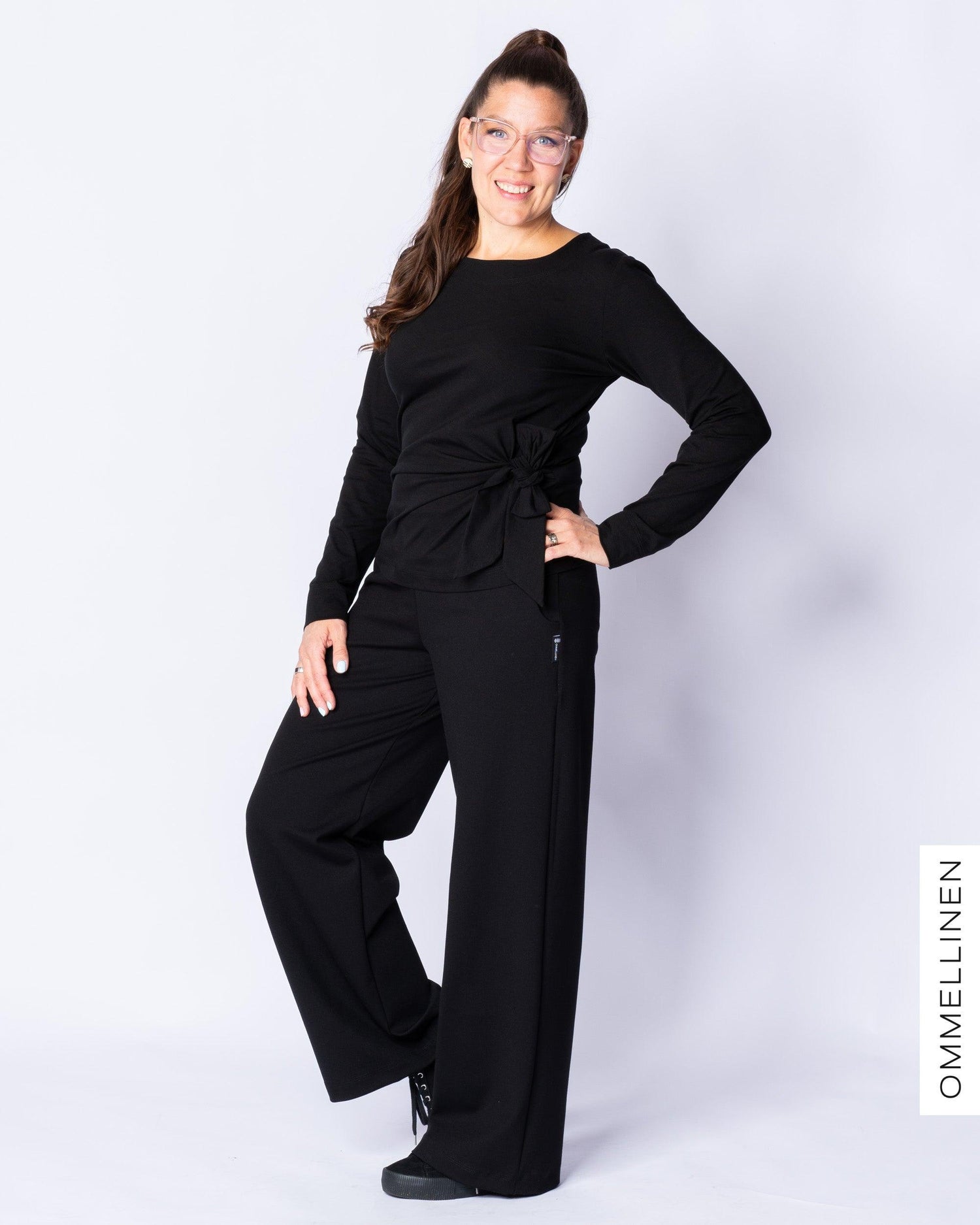 WHOOPS! LUOTTO pants, black - XXXL / long