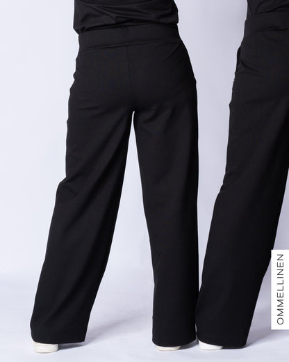 WHOOPS! LUOTTO pants, black - S / normal length