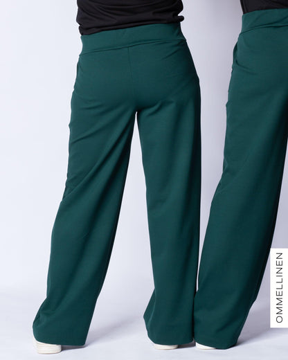 LUOTTO pants - LONG LENGTH, green