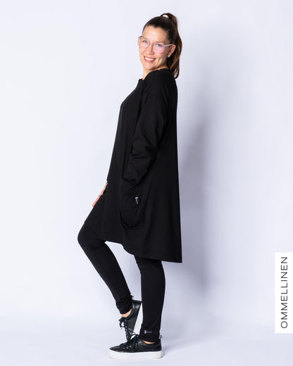 POCKET tunic, black