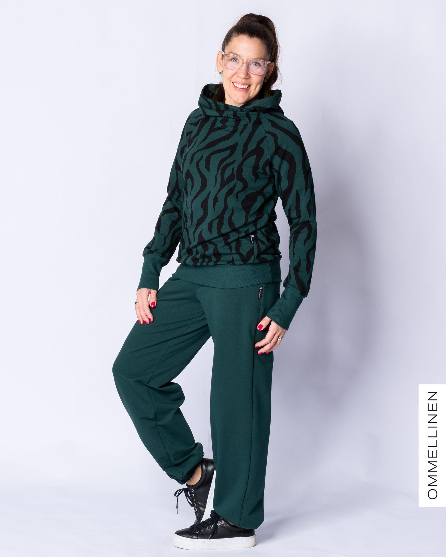 LUOTTO college pants, dark green