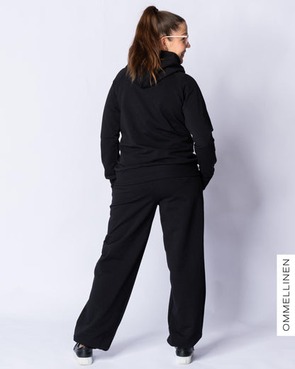 WHOOPS! LUOTTO college pants, black - S