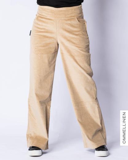 CORDUROY pants - NORMAL LENGTH, sand