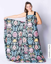 Jersey - PRE-CUT, Brokadi - pastel