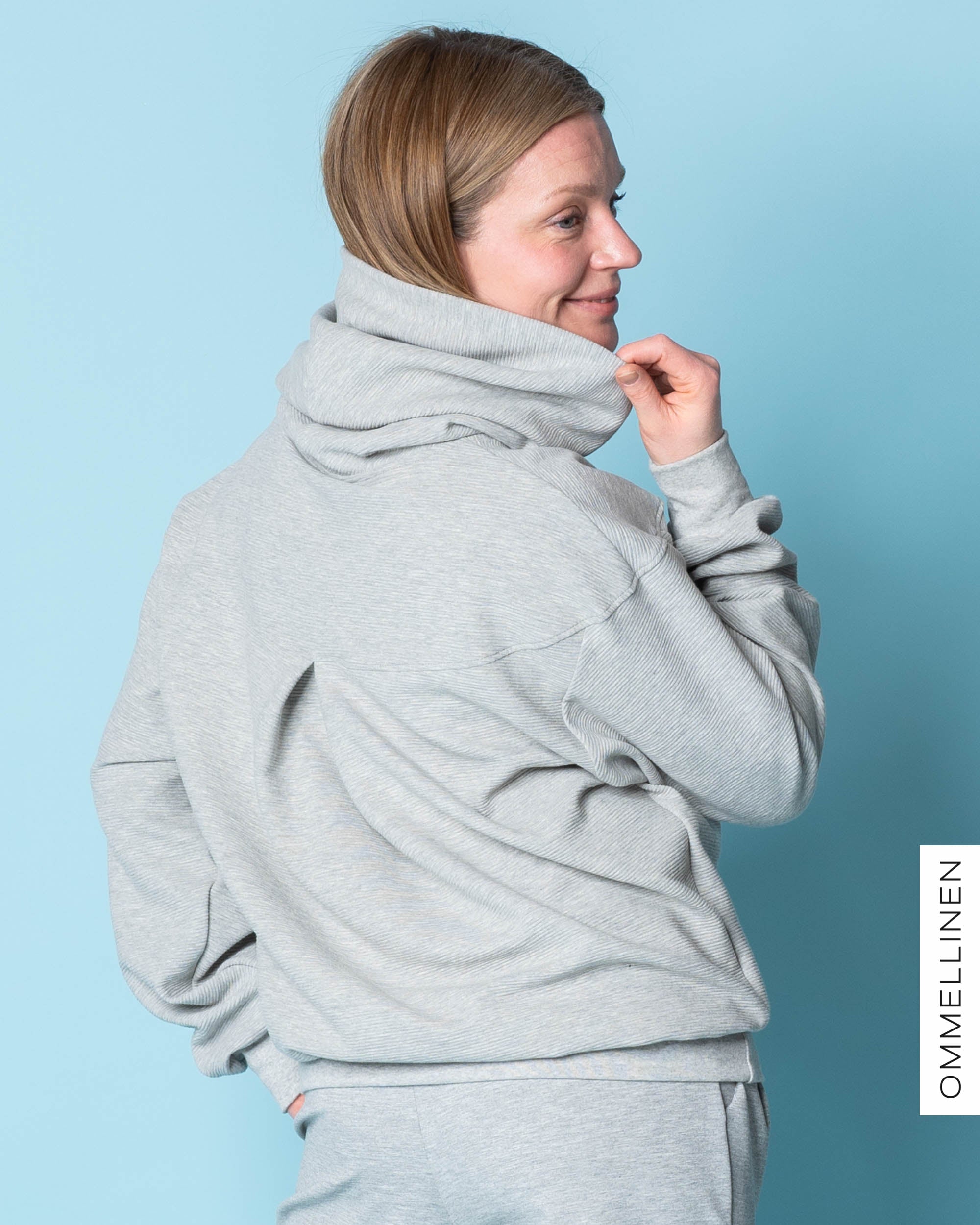 GIANT hoodie, melange grey