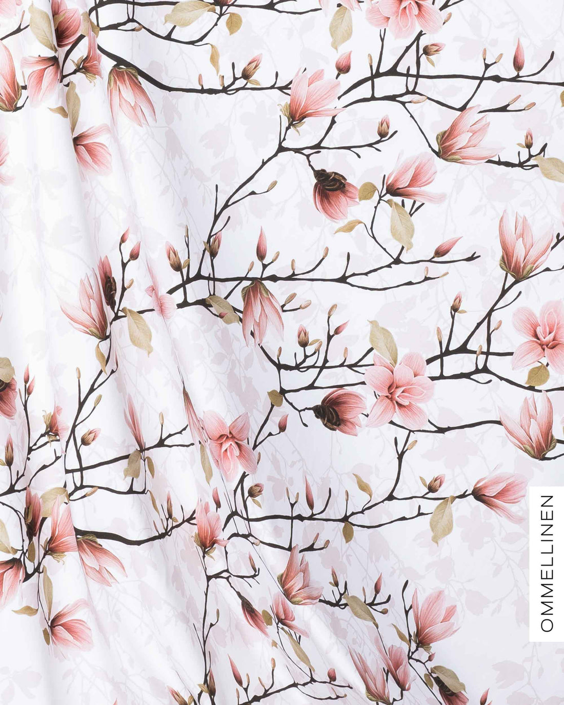 Jersey - PRE-CUT, Magnolian kuiskaus - white