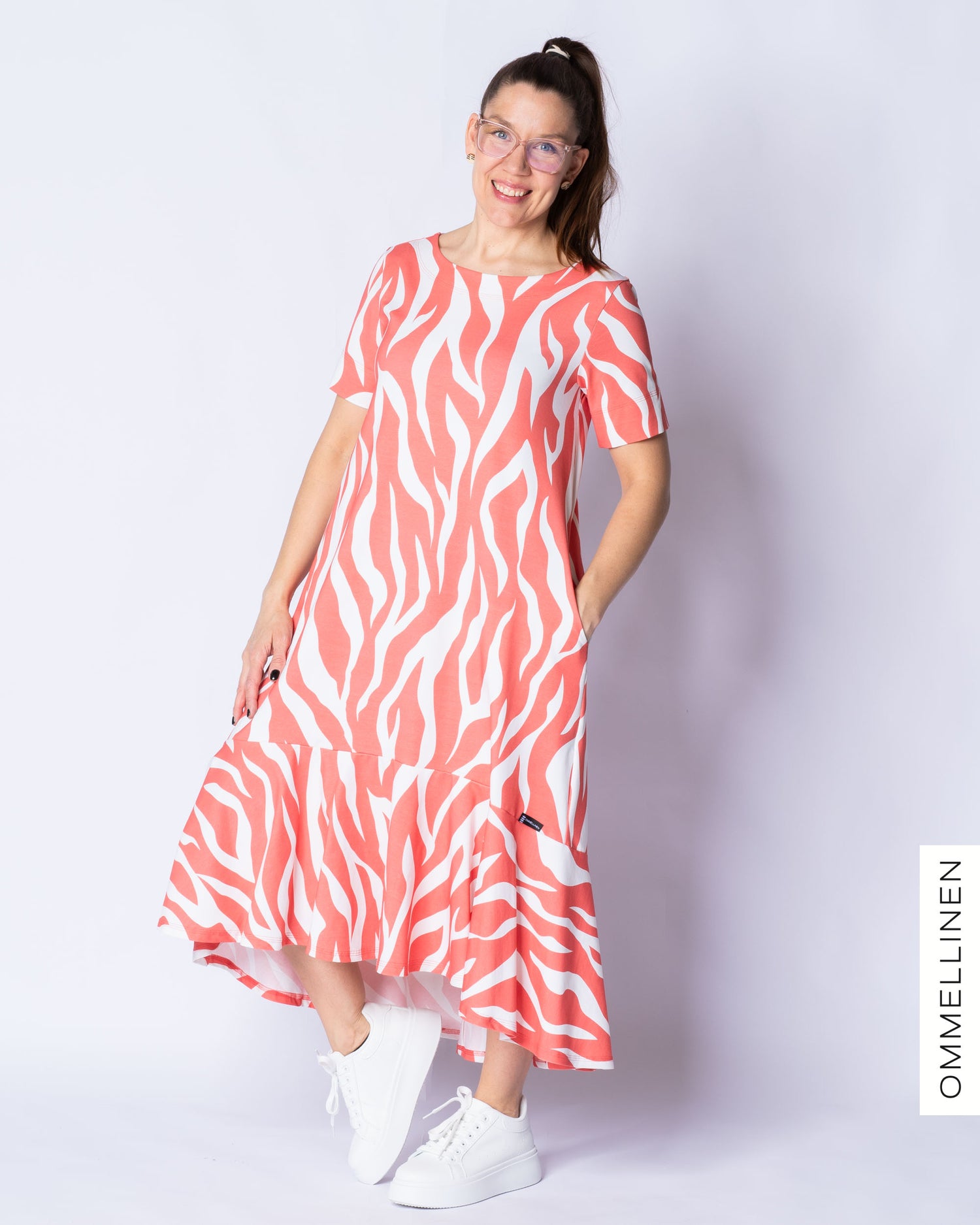 HULMU dress, Villi - coral