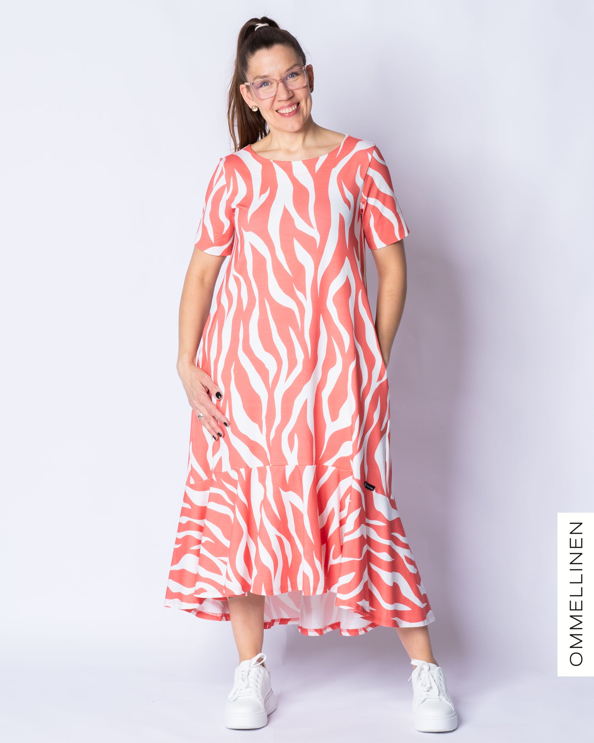 HULMU dress, Villi - coral