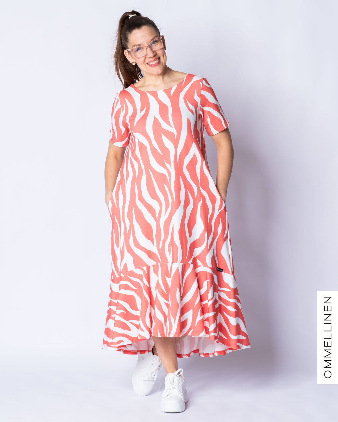 HULMU dress, Villi - coral