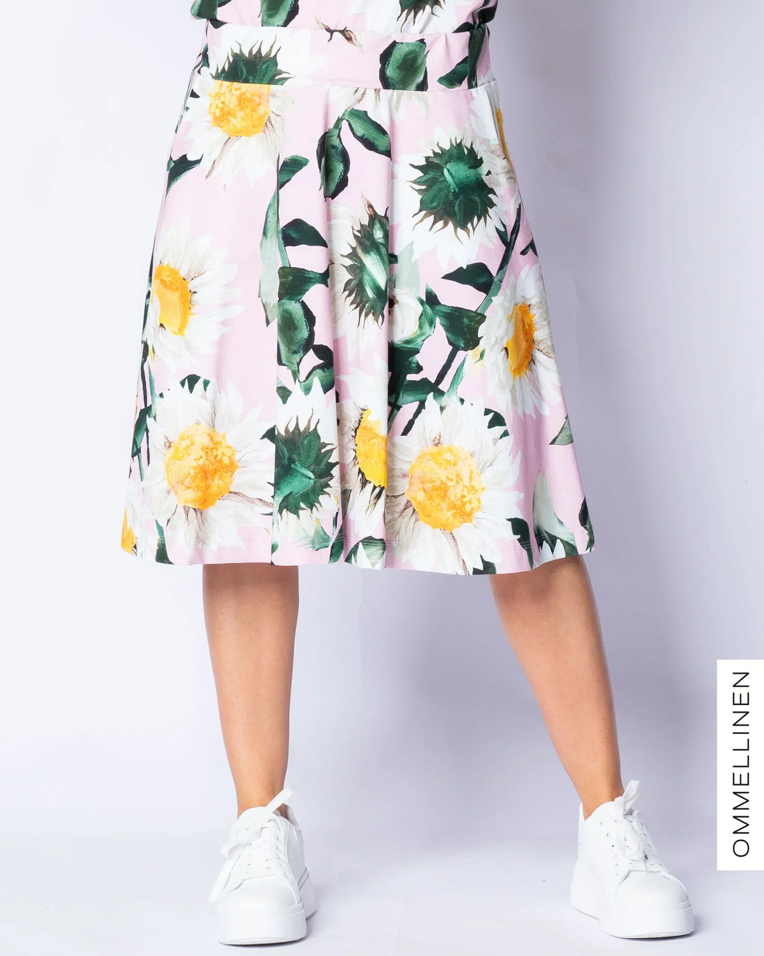LEMPI skirt, Auringonkukka - light pink
