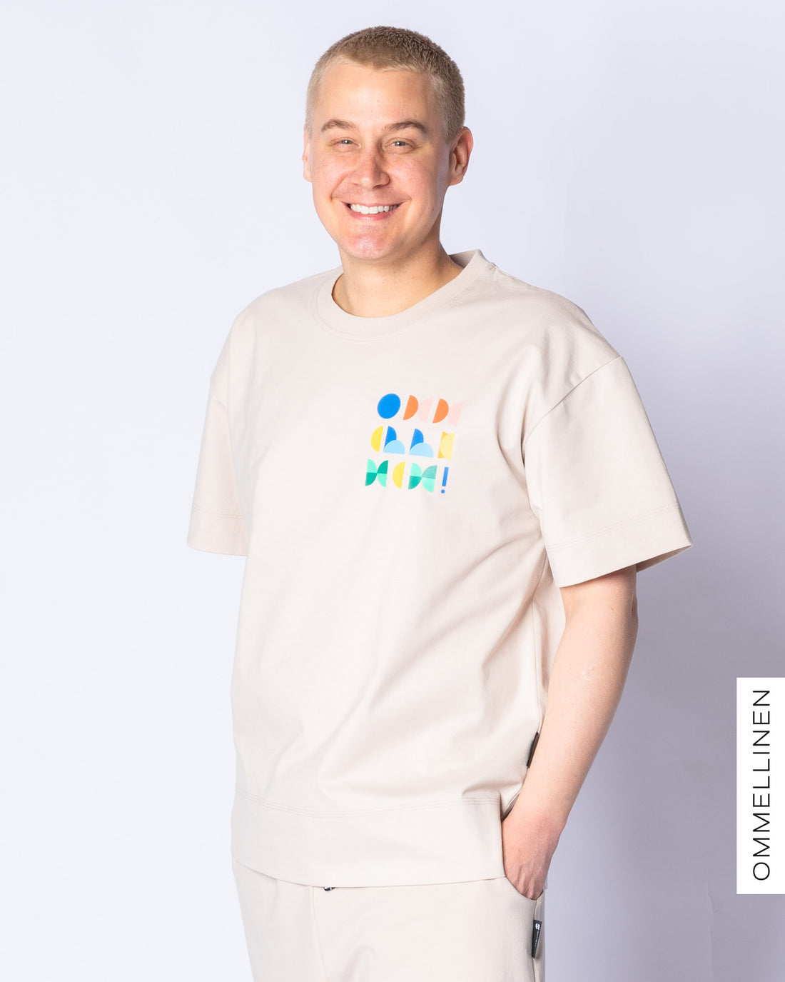 WHOOPS! MIKI t-shirt, sand - M