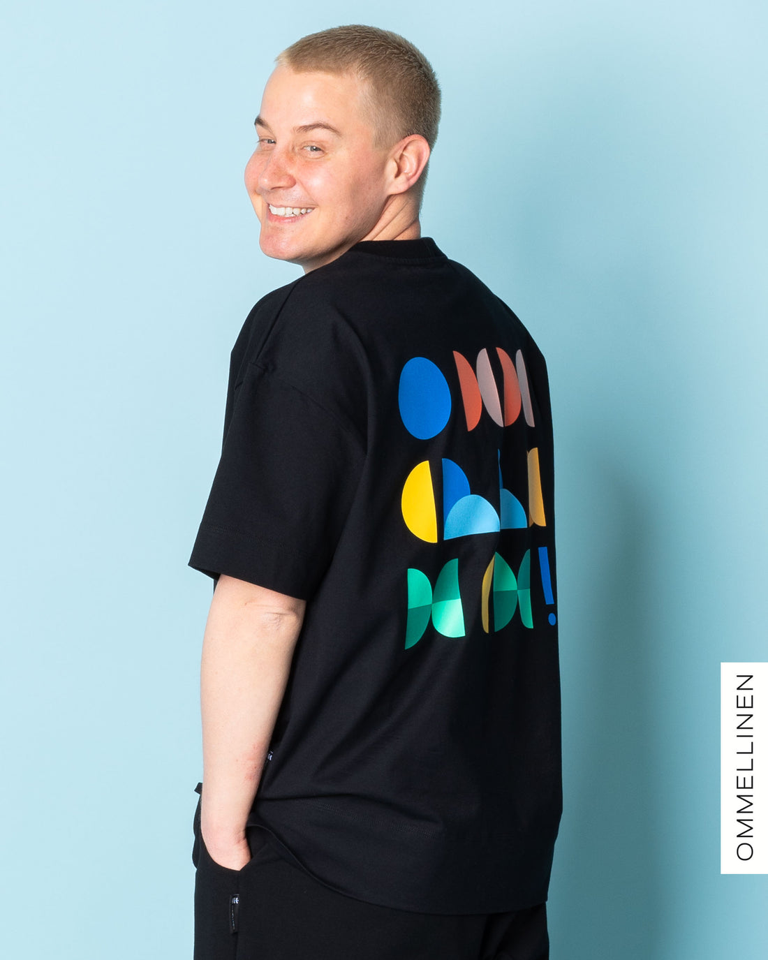 WHOOPS! MIKI t-shirt, black - XXL