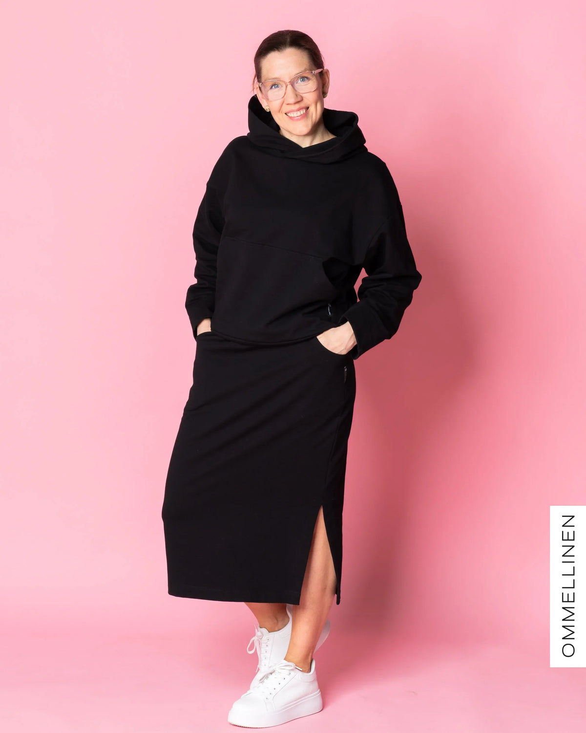 MIKI -skirt, black