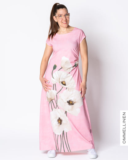 Jersey, Yökukka RAPPORT - light pink/off-white