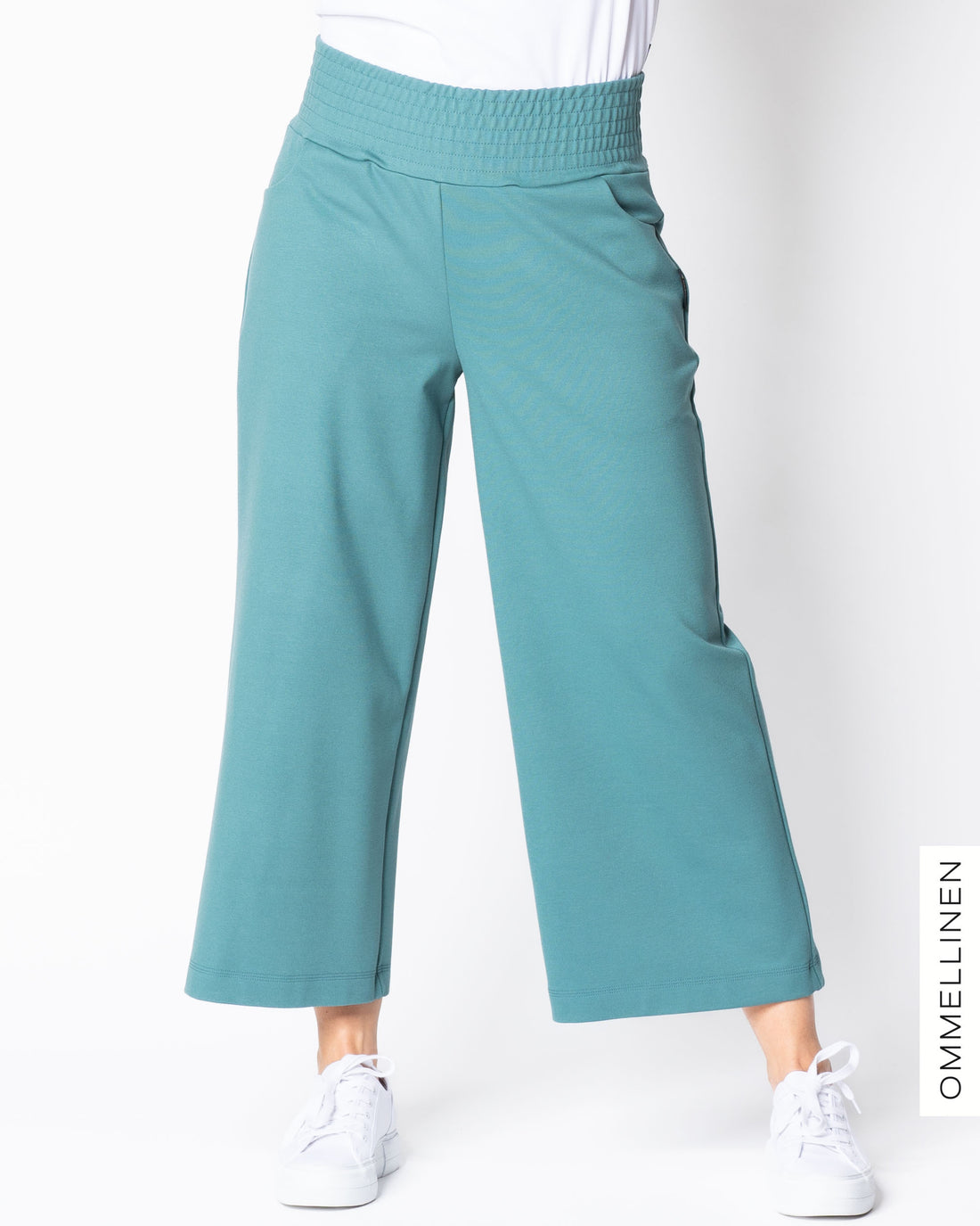 WHOOPS! UNELMA pants, ocean green - S