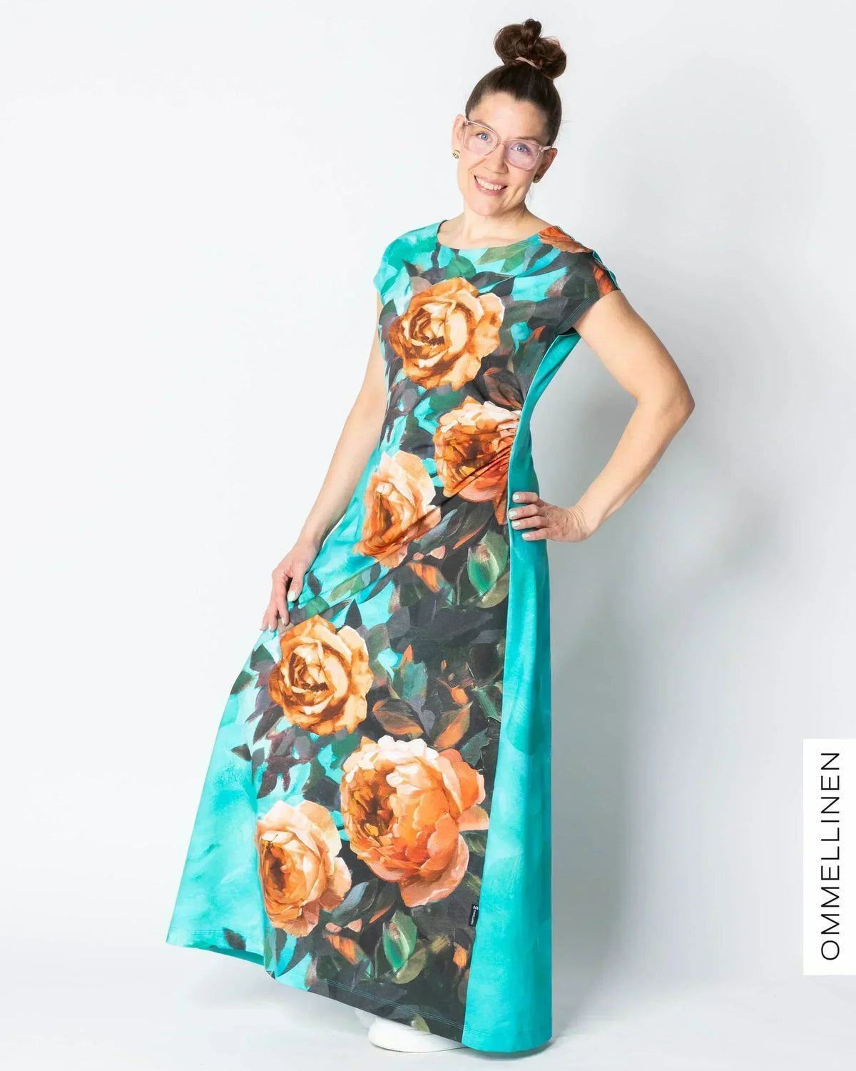 MIELI dress, Lumous - turquoise