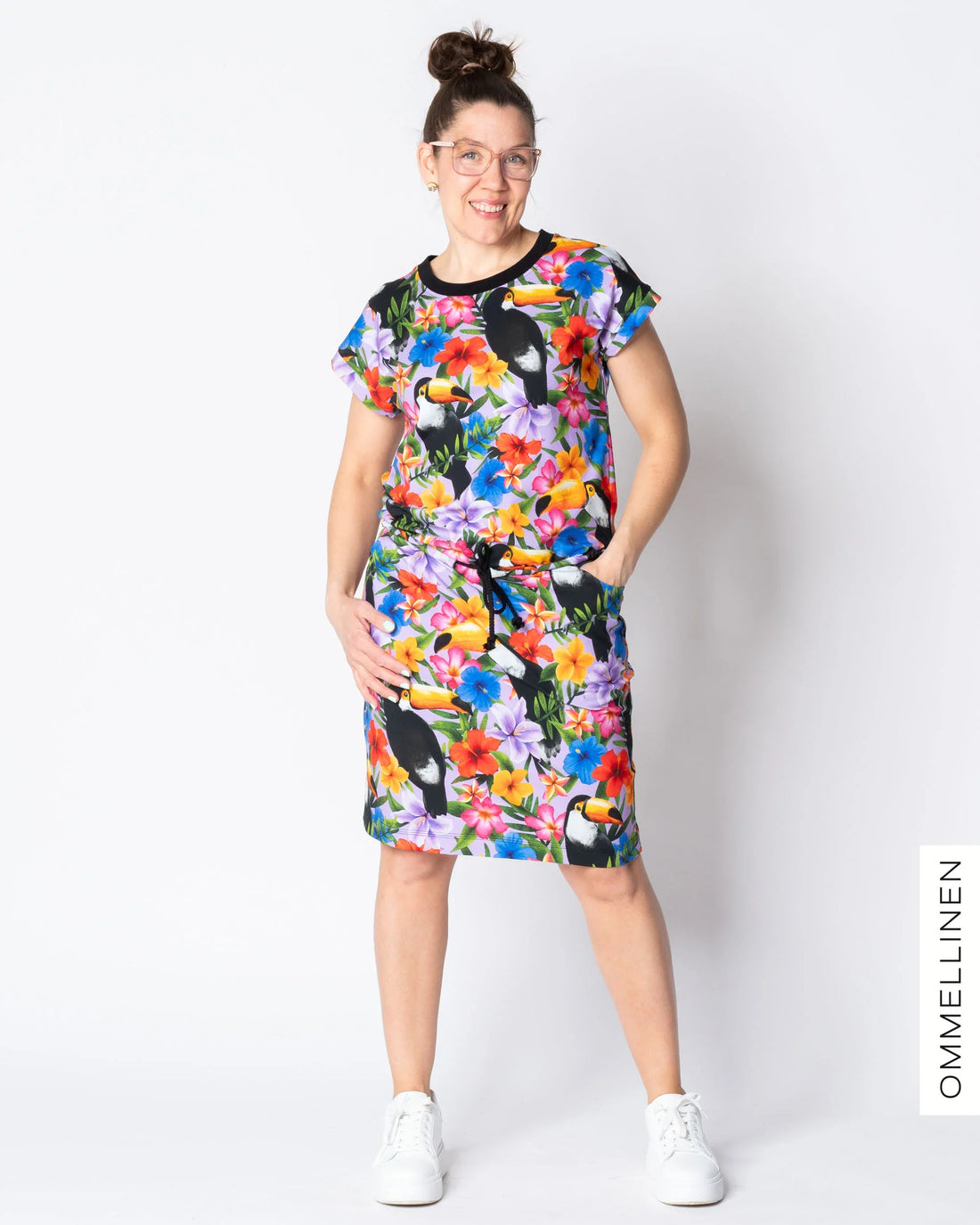 TOP dress, Tropiikki - lilac