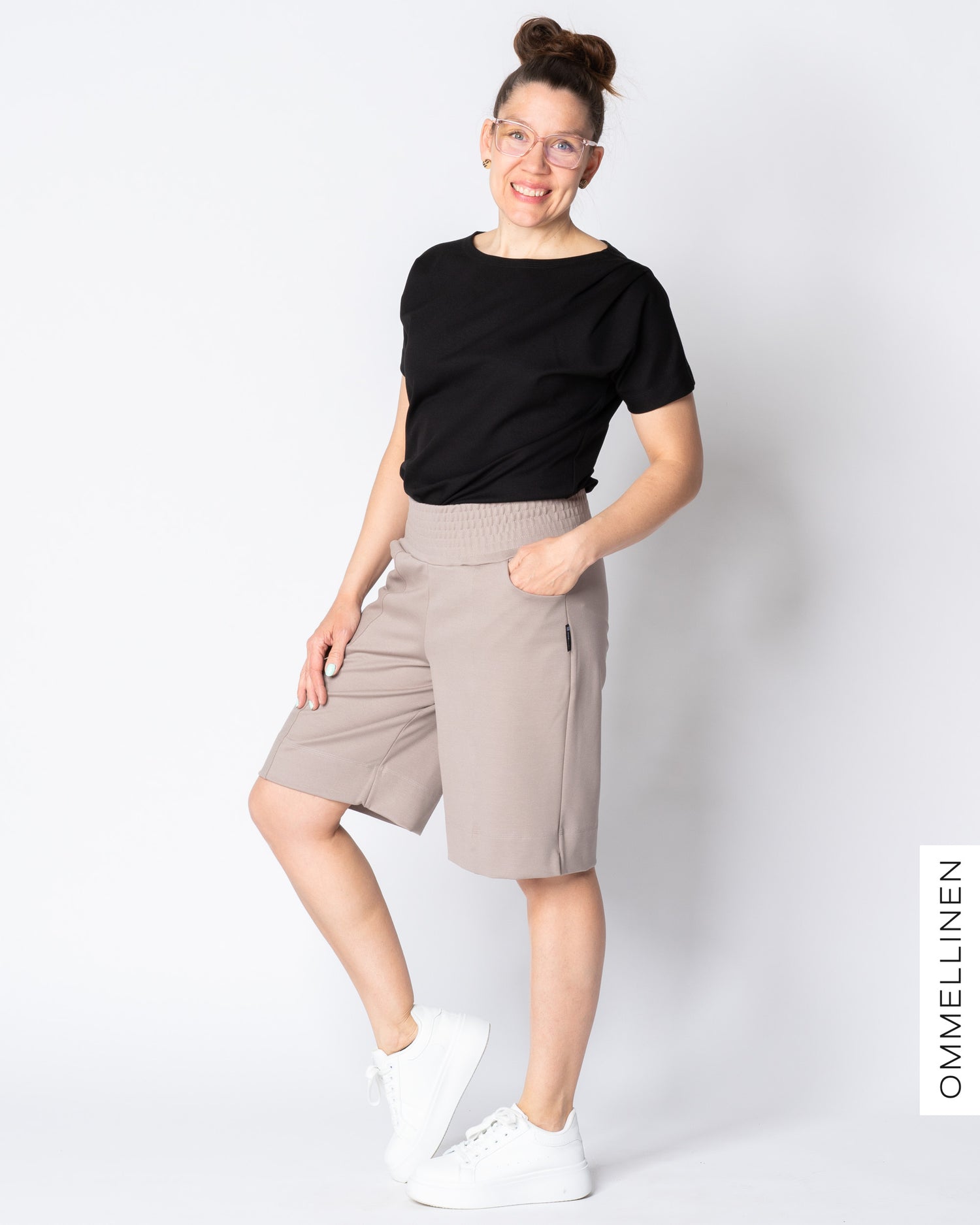 LEMPI shorts, latte