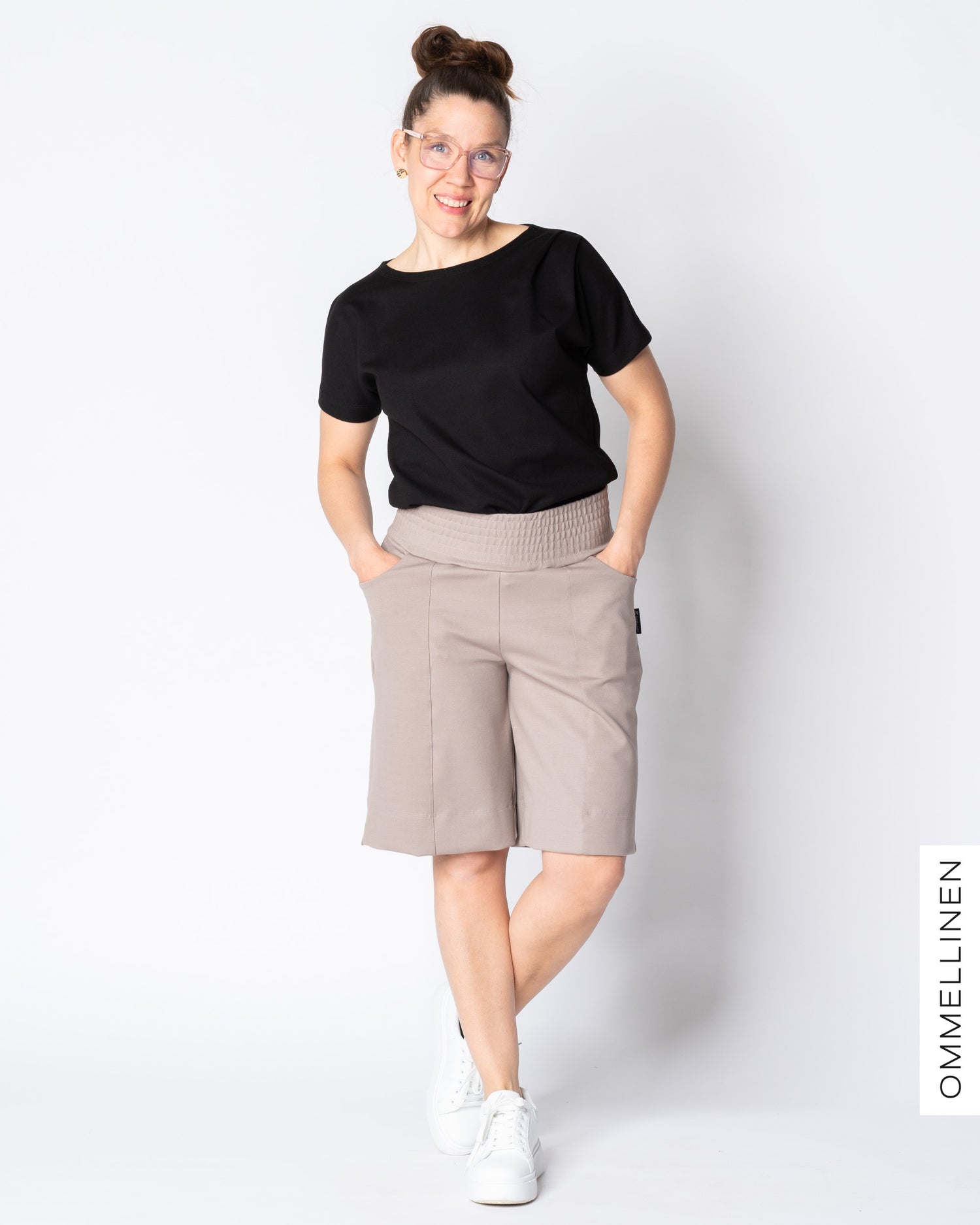LEMPI shorts, latte