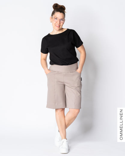LEMPI shorts, latte