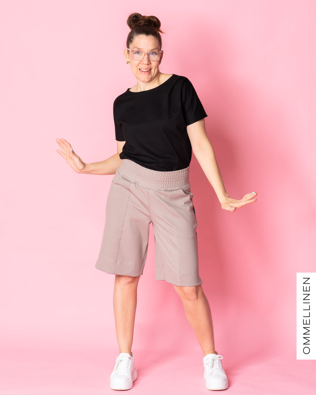 LEMPI shorts, latte