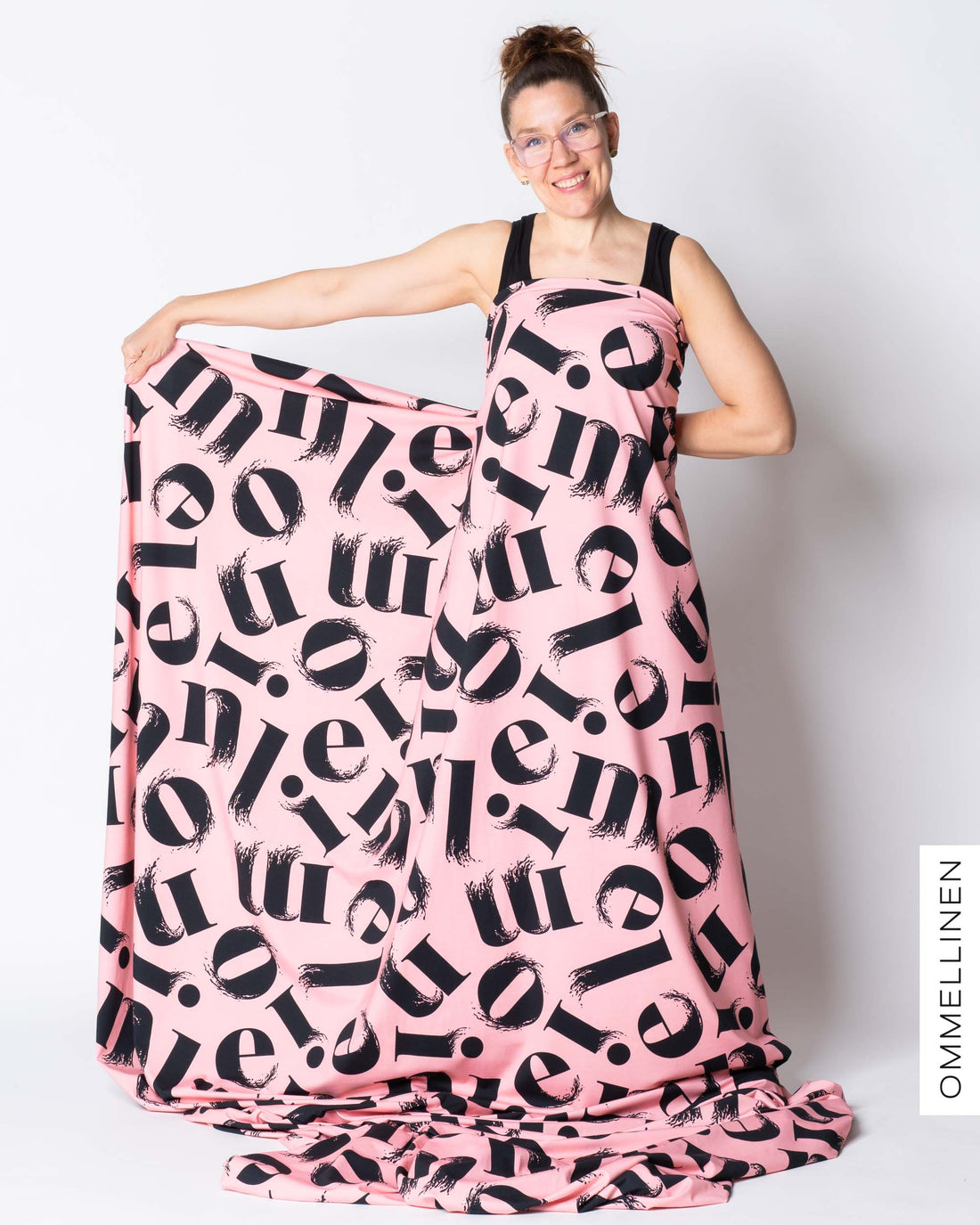 Jersey, Kirjaimet - light pink