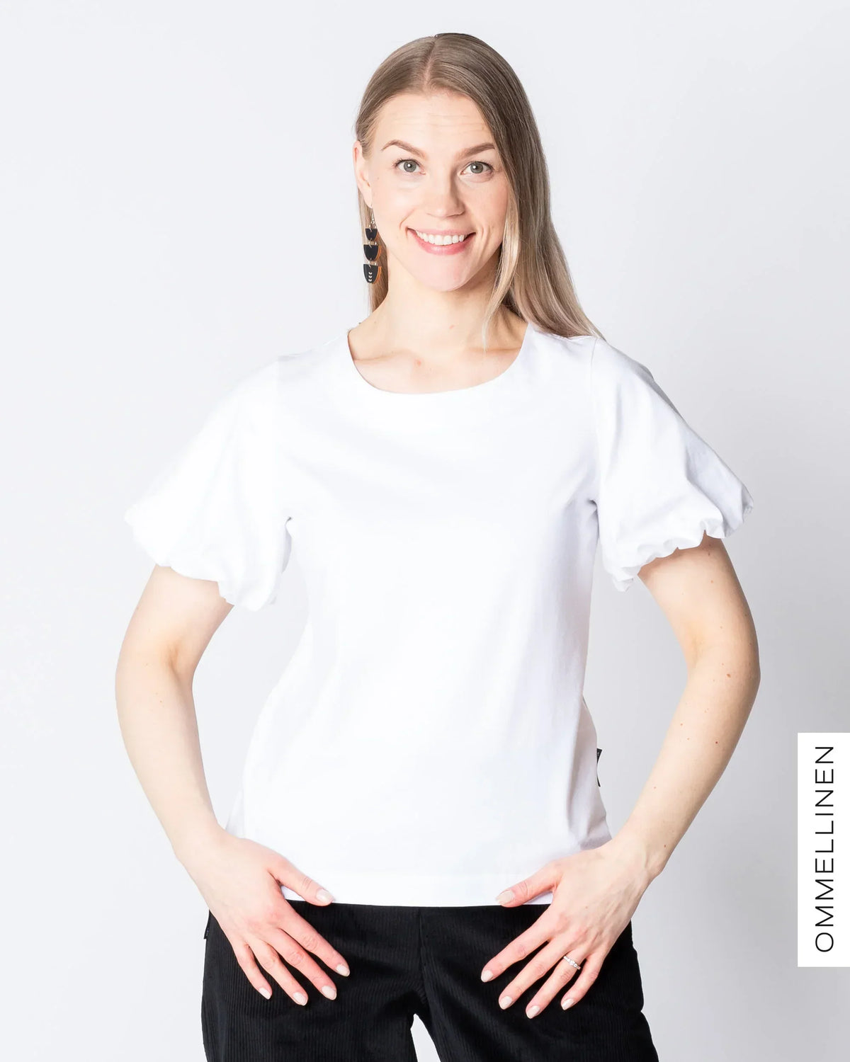 WHOOPS! PUFFI t-shirt, white - 2XL