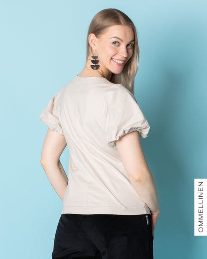 PUFFI t-shirt, sand