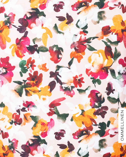 Jersey - PRE-CUT, Kukkaisa - light