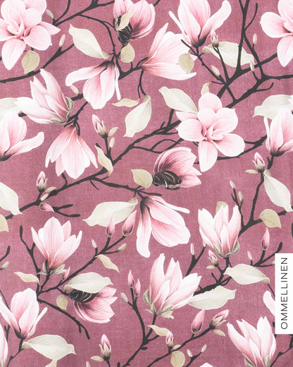 Jersey - PRE-CUT, Magnolian kuiskaus voluminous - berry