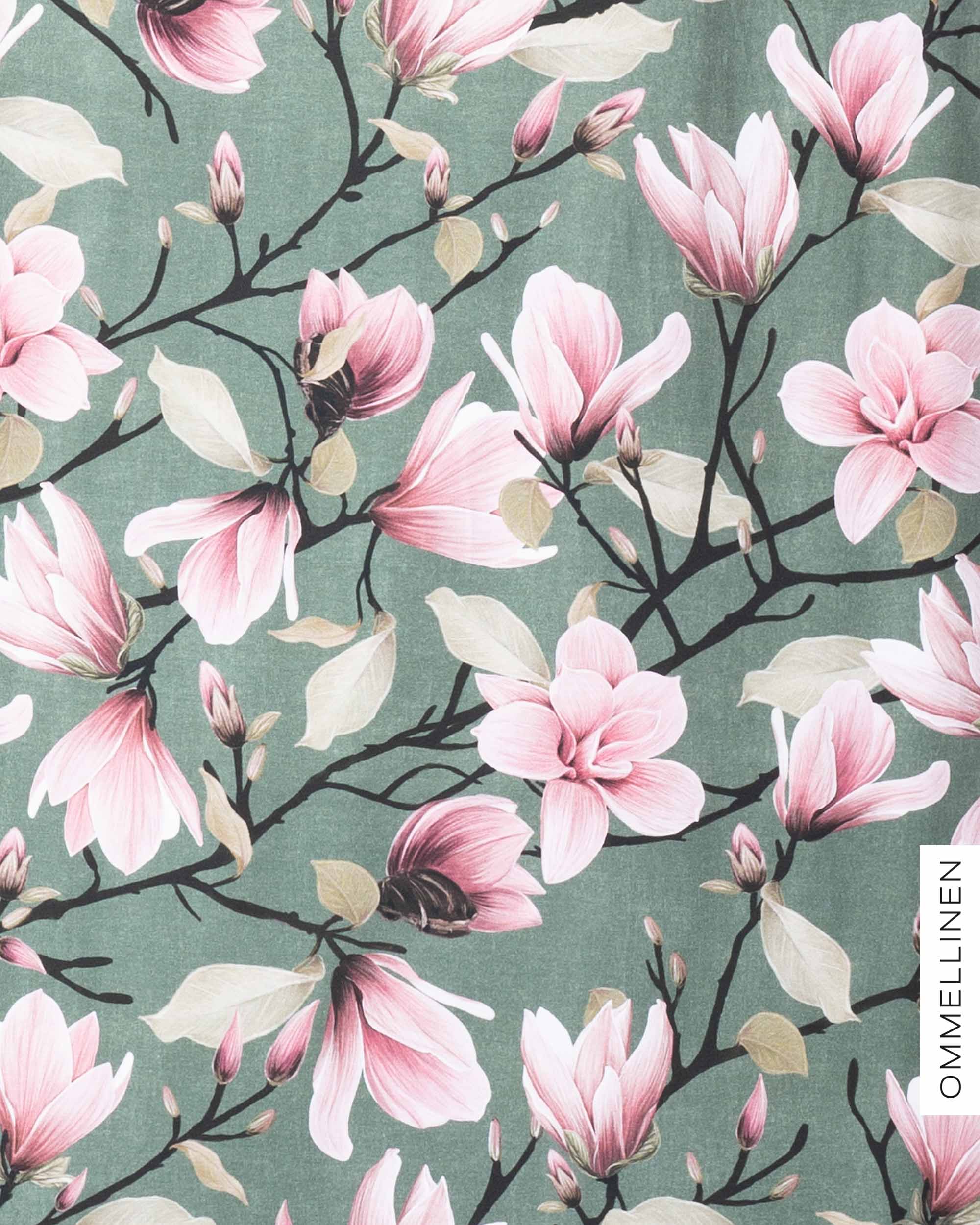 Jersey - PRE-CUT, Magnolian kuiskaus voluminous - sage