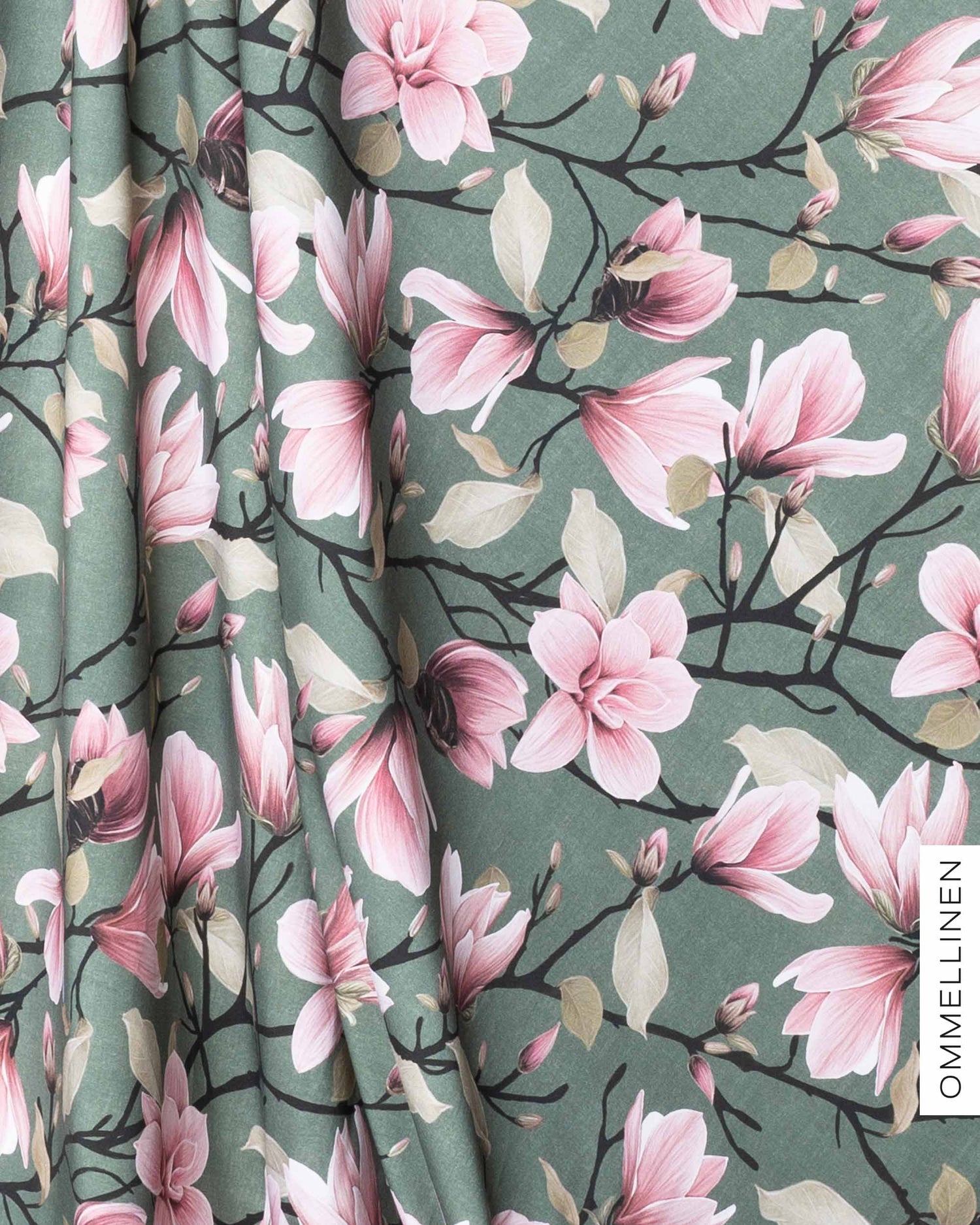 Jersey - PRE-CUT, Magnolian kuiskaus voluminous - sage