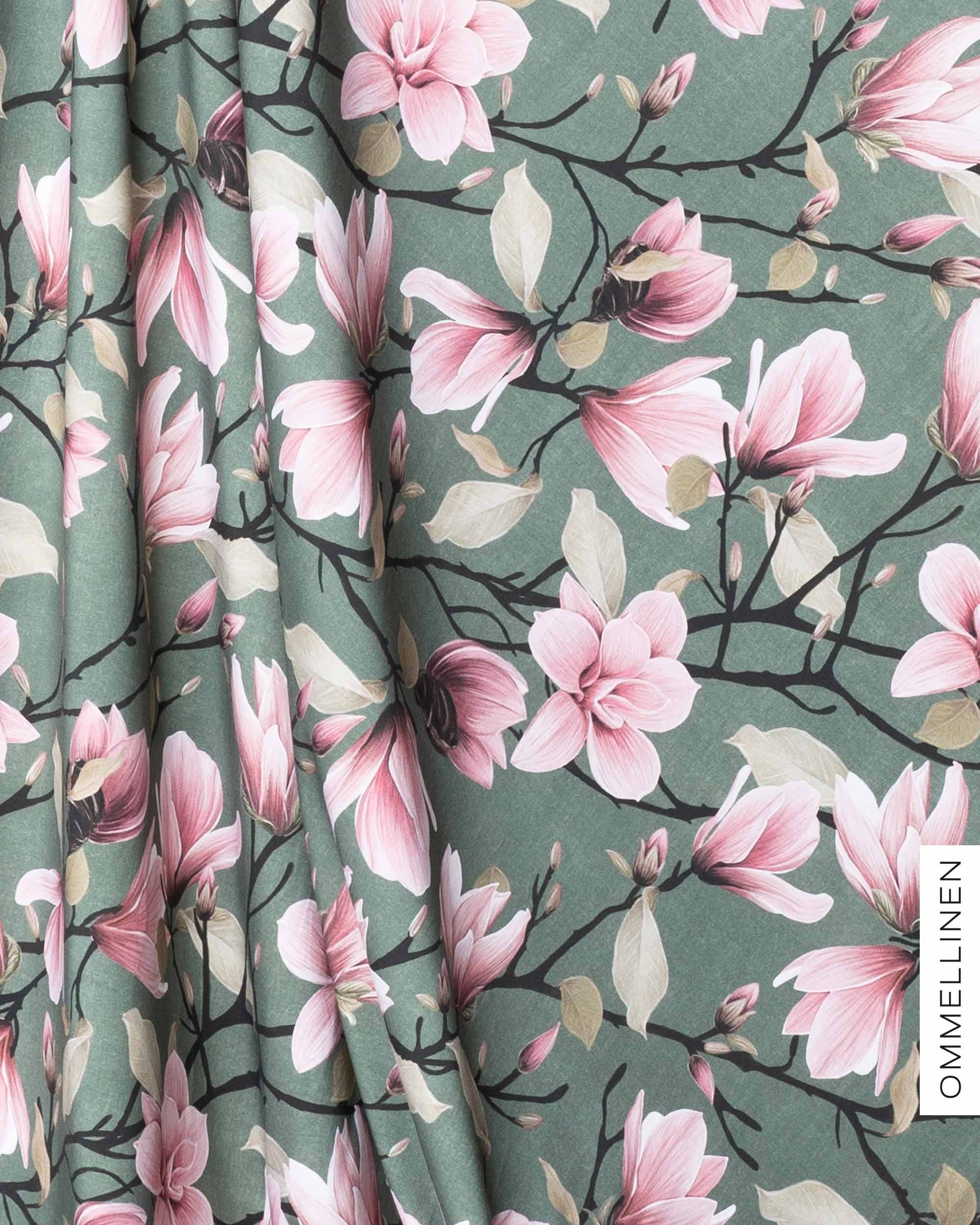 Jersey - PRE-CUT, Magnolian kuiskaus voluminous - sage