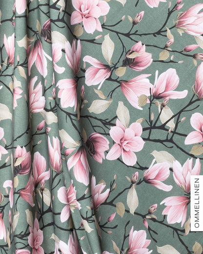 Jersey - PRE-CUT, Magnolian kuiskaus voluminous - sage