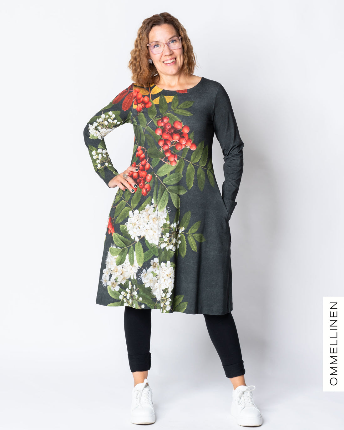 DRESS tunic, Giant pihlaja - grey
