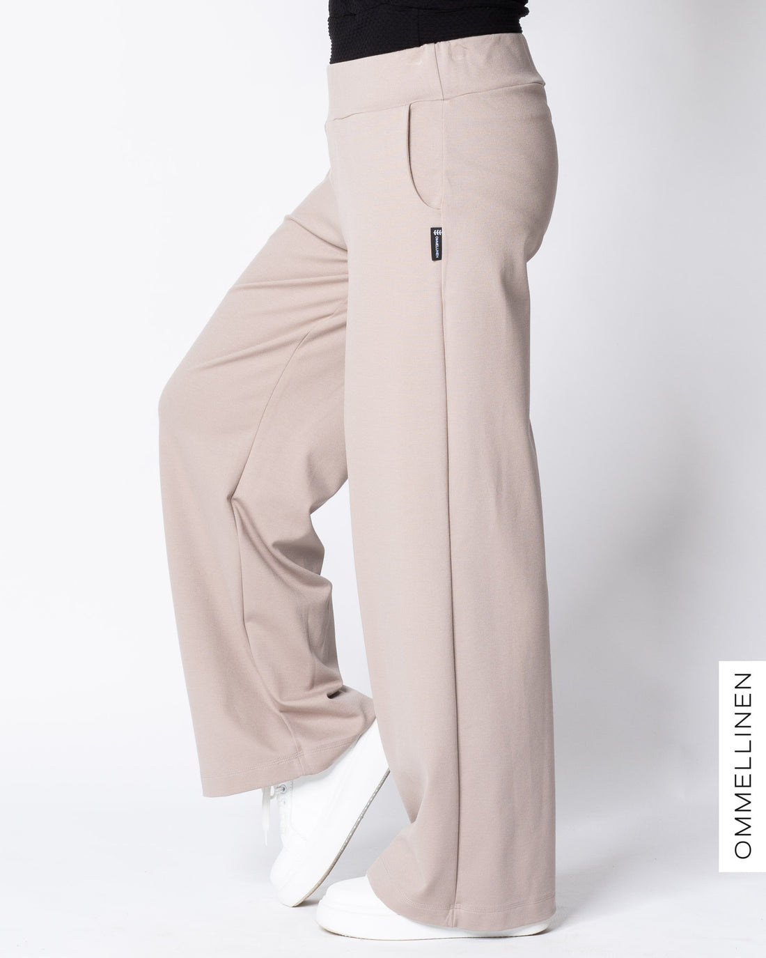 LUOTTO pants - LONG LENGTH, latte