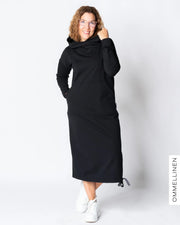 COLLARI dress, black