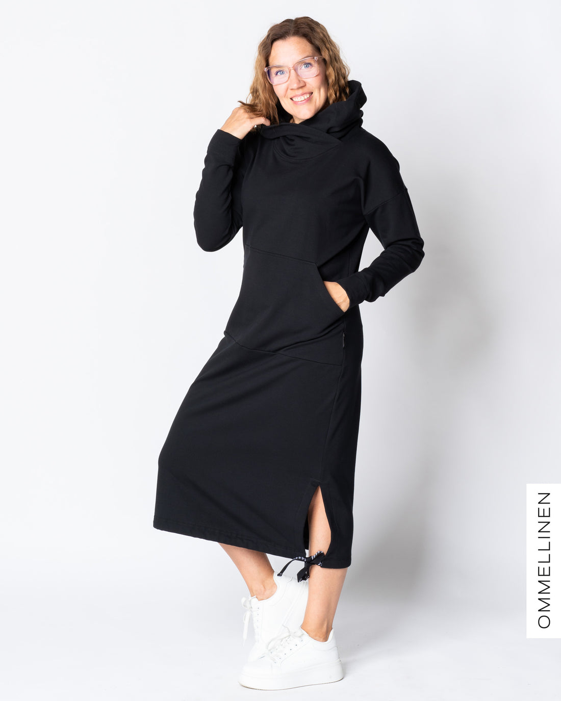 COLLARI dress, black