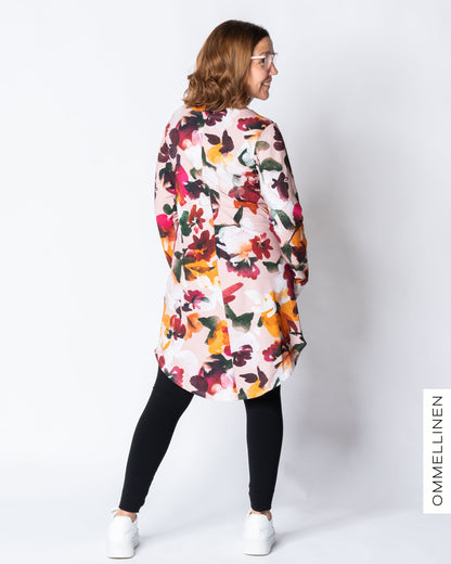 KAMOON tunic, Kukkaisa - light