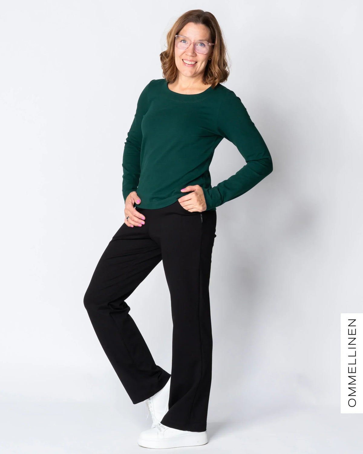 TYYLI pants - LONG LENGTH, black, slight II-quality